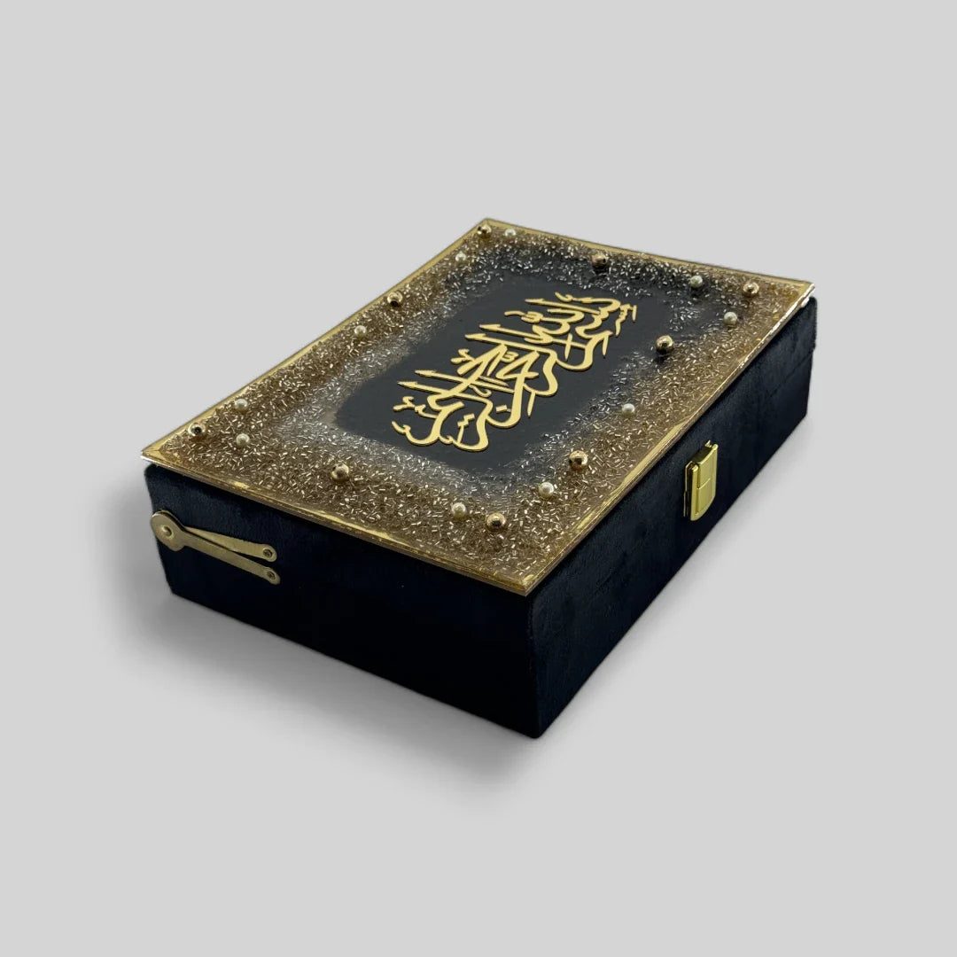 Black Sequence Bridal Sawab-e-jariya Hamper