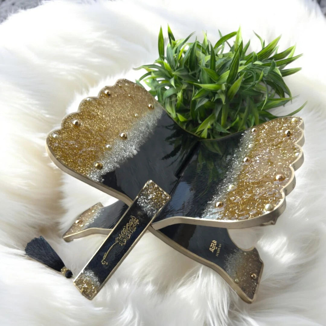 Premium Designer Rehal & Bookmark