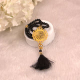 Black Stones Rehal Hamper Crystal Acrylic Tasbeeh