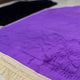 Soft purple Dome Janamaz Mat with elegant stitching and fringe, part of a couple prayer mat set for special occasions.