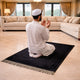 Black Rectangle Premium Janamaz with name