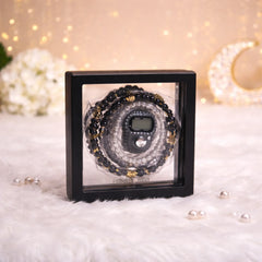 Black Transparent Tasbeeh Combo