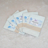 Aqiqah Meat Packets - meat packet | 12 units, customisation with baby boy-themed labels, ideal for wedding favors and Aqiqah gift baskets
