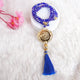 Blue Sequence Rehal Hamper Crystal Acrylic Tasbeeh
