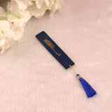 Blue Stones Sawab-E-Jariya Hamper – blue Islamic bookmark with tassel, elegant Quran accessory in Sawab-E-Jariya gift set