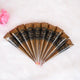 Set of 12 Bridal Mehndi Cones on white background, perfect for intricate temporary tattoo designs for weddings and EID gifting.
