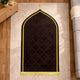 Brown Dome Premium Janamaz with name