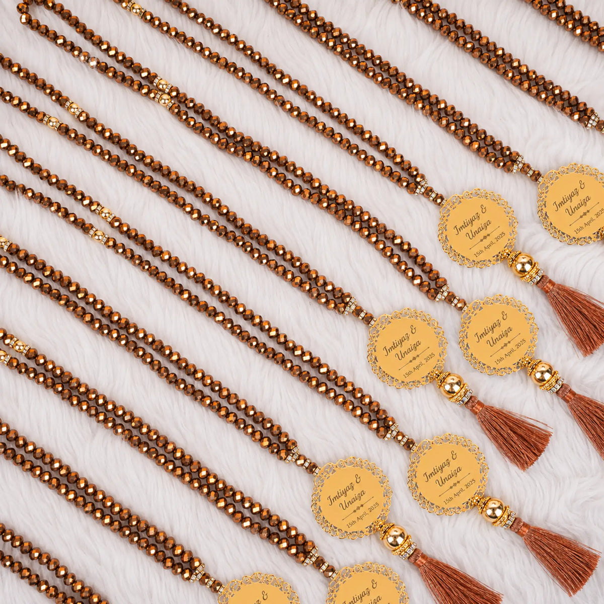 Bulk Tasbih Favors Customised with Name