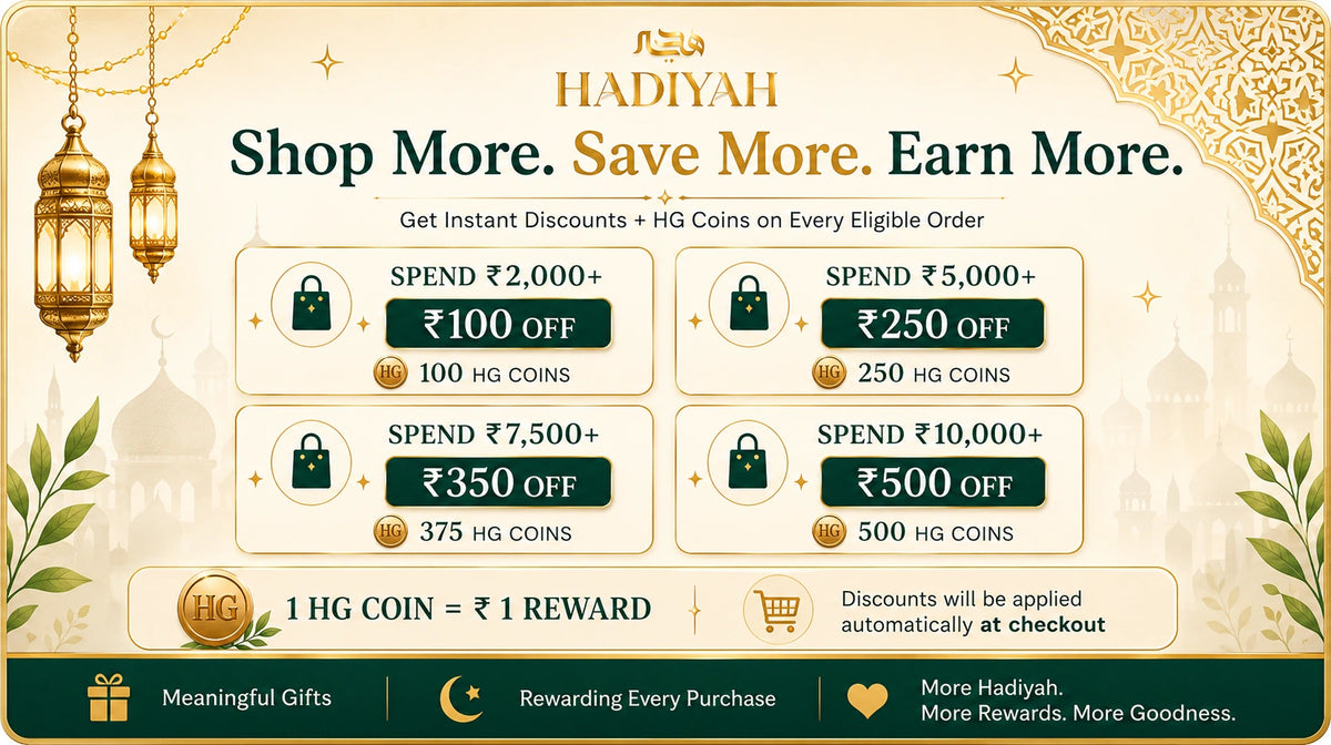 Shop more, save more, earn more — Hadiyah rewards