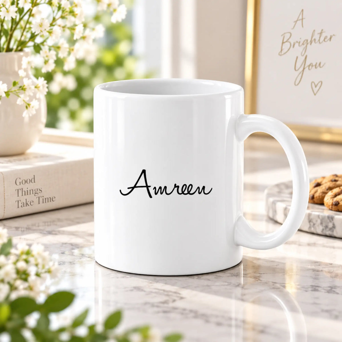 Alhamdulillah Floral Mug