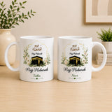 Couple Hajj Mubarak Personalised Mugs