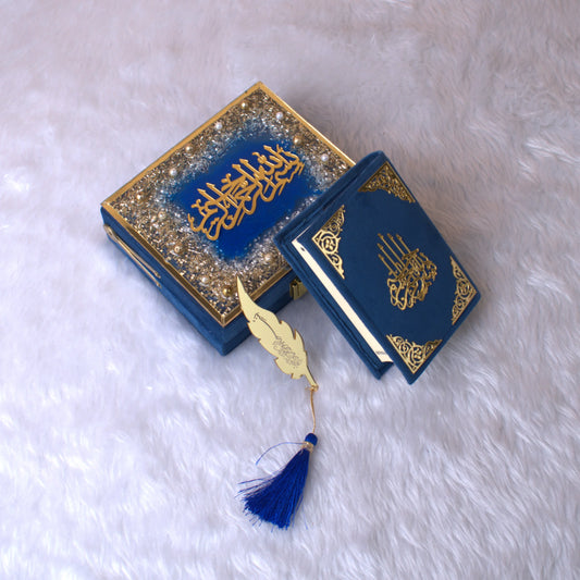 Blue Sequence Mini Tilawat-e-Quran