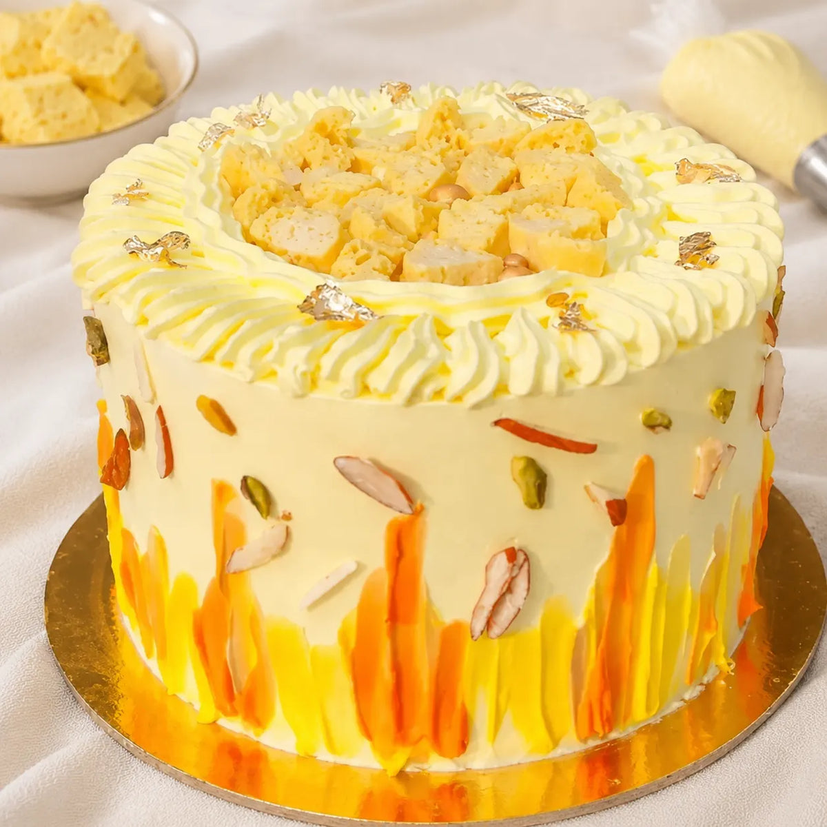 Delicious Rasmalai cake