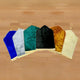 Collection of dome-shaped Janamaz in multiple colors including blue, grey, green, black, gold, and cream. Great for gifting and personalization.
