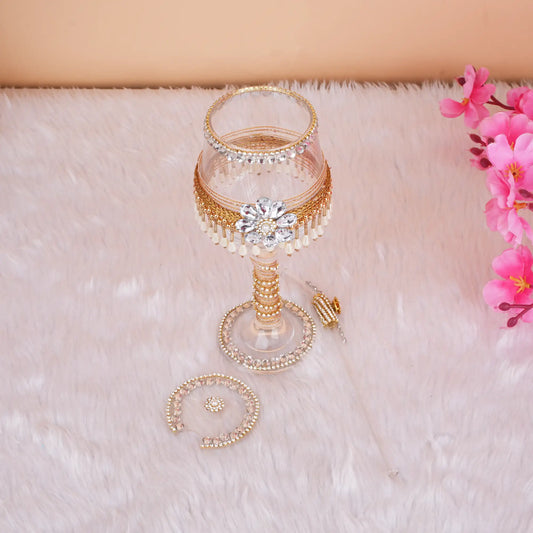 Doodh Pilayi Glass Set - Bridal Edition