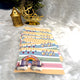 EIDI Cards Pack of 10 - Eidi Gifting Cards | Joyful Eid showing back design with Eid Mubarak text and space for sender details, great for kids.