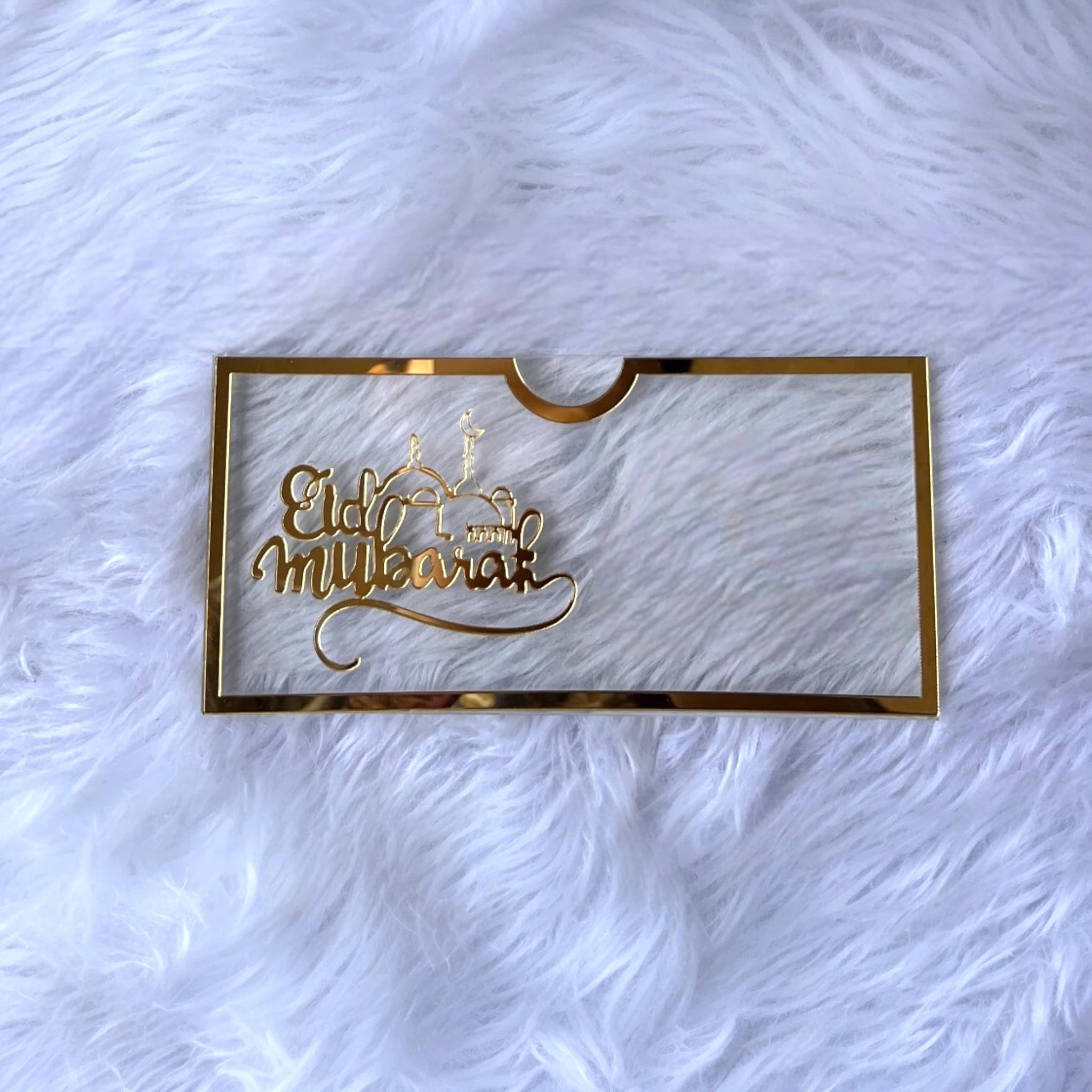EID Mubarak Acrylic Envelope