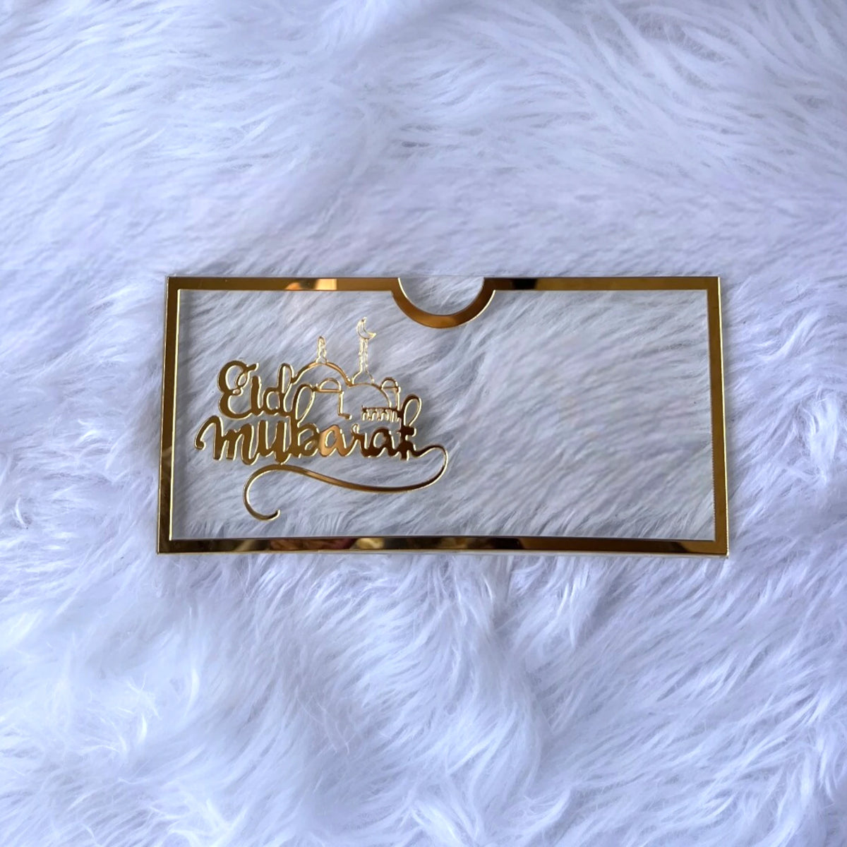 EID Mubarak Acrylic Envelope