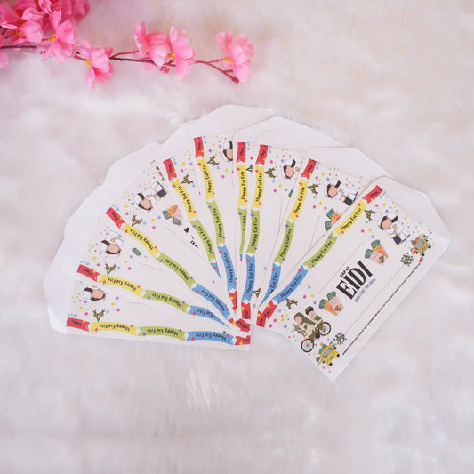 EIDI Printed Envelopes (Pack of 10)