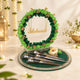 Zareen Mehendi Tray – Floral Mehendi Ceremony Platter