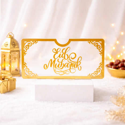 EID Mubarak Acrylic Envelope