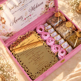 Qubool Forever – Personalised Luxury Nikah Invitation Hamper