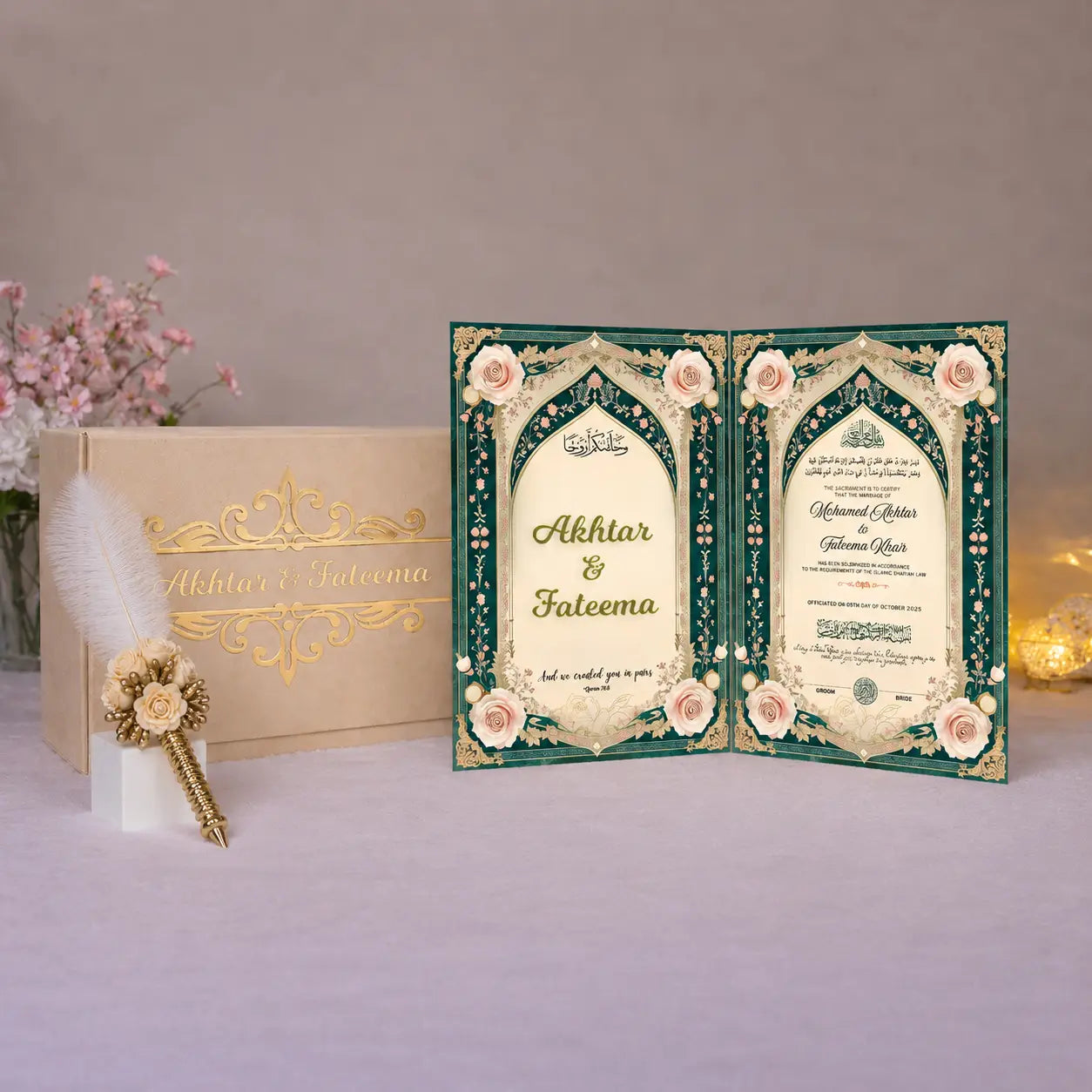 Emerald Emaan Nikah Nama Hamper Main image
