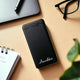 Black EnWing 10K mAh Powerbank - Portable 10000 mAh with name 'Anushka', stylish and efficient power bank for mobile charging.