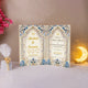 Eternal Petals Nikah Nama - Customizable Keepsake | Unique with thumbprint heart and floral arch, personalized Nikah gift for Shahid & Sarmin.