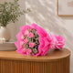 Exotic Pink Roses — fresh flower bouquet, gift packaging