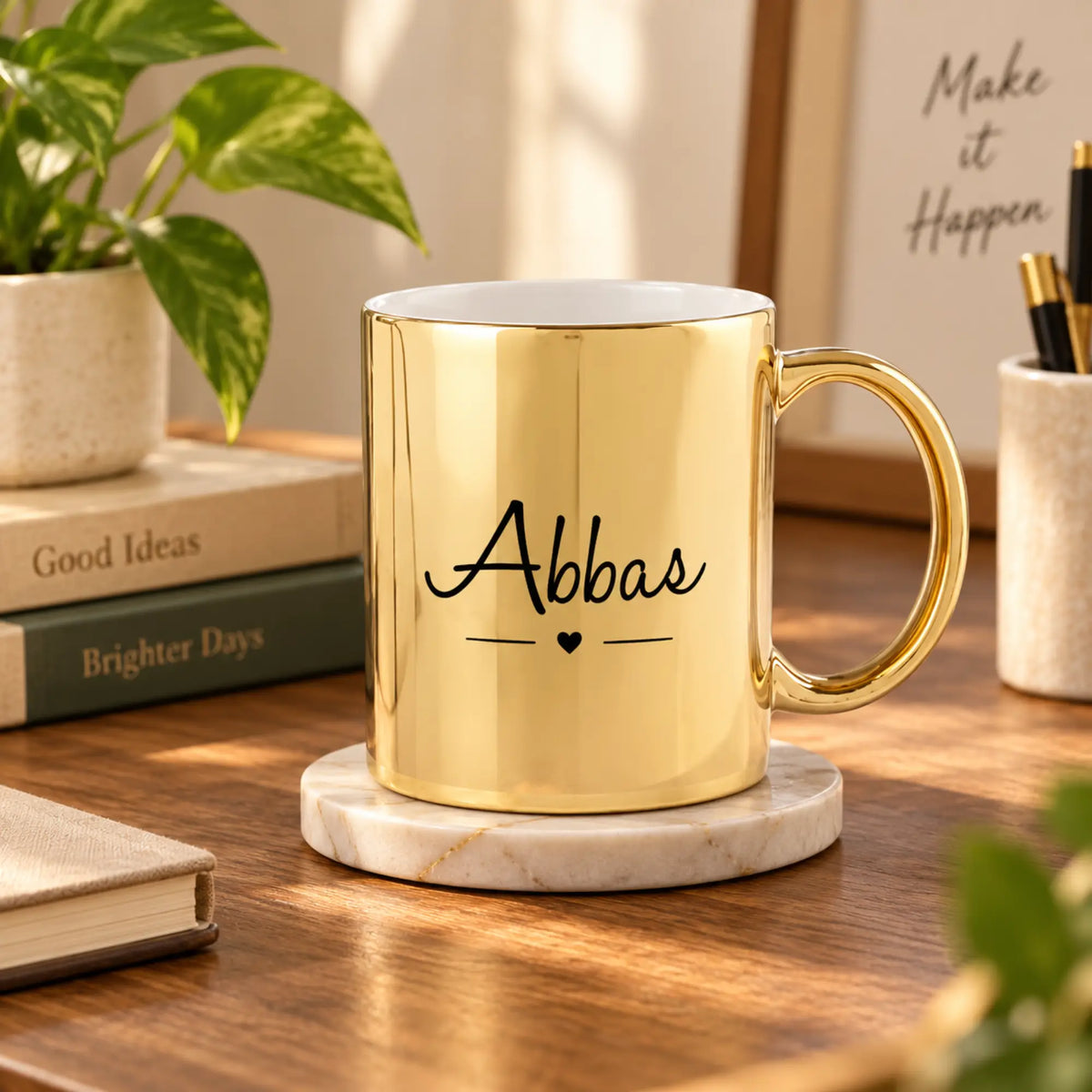 Fajr Dua Coffee Personalized Metallic Mug (350 ml)