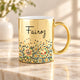 Hadiyah Personalized Bismillah Metallic Gold Mug