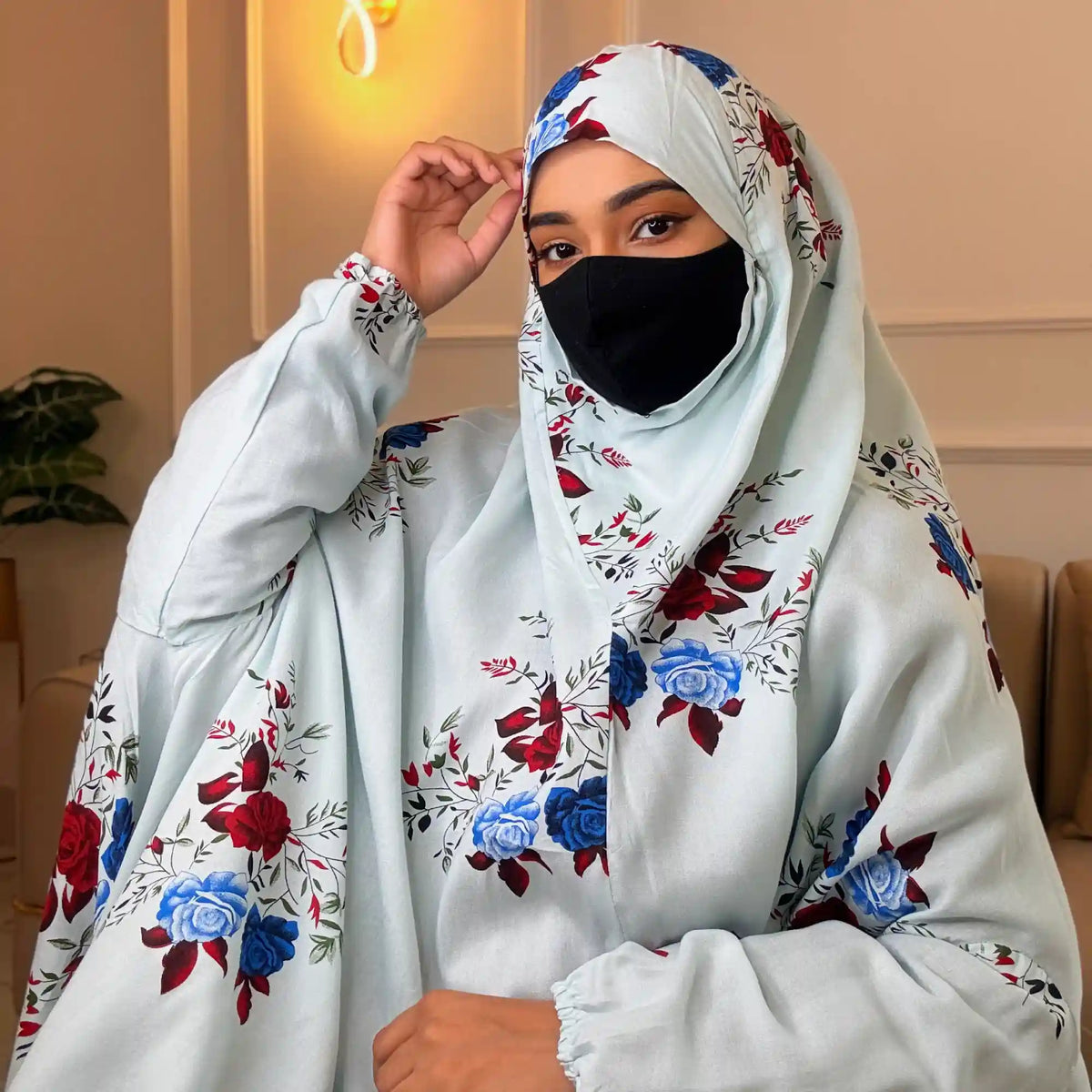 Firdaws Full Length Printed Cotton Namaz Makhna