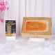 Golden ornate box with Arabic calligraphy for Quran