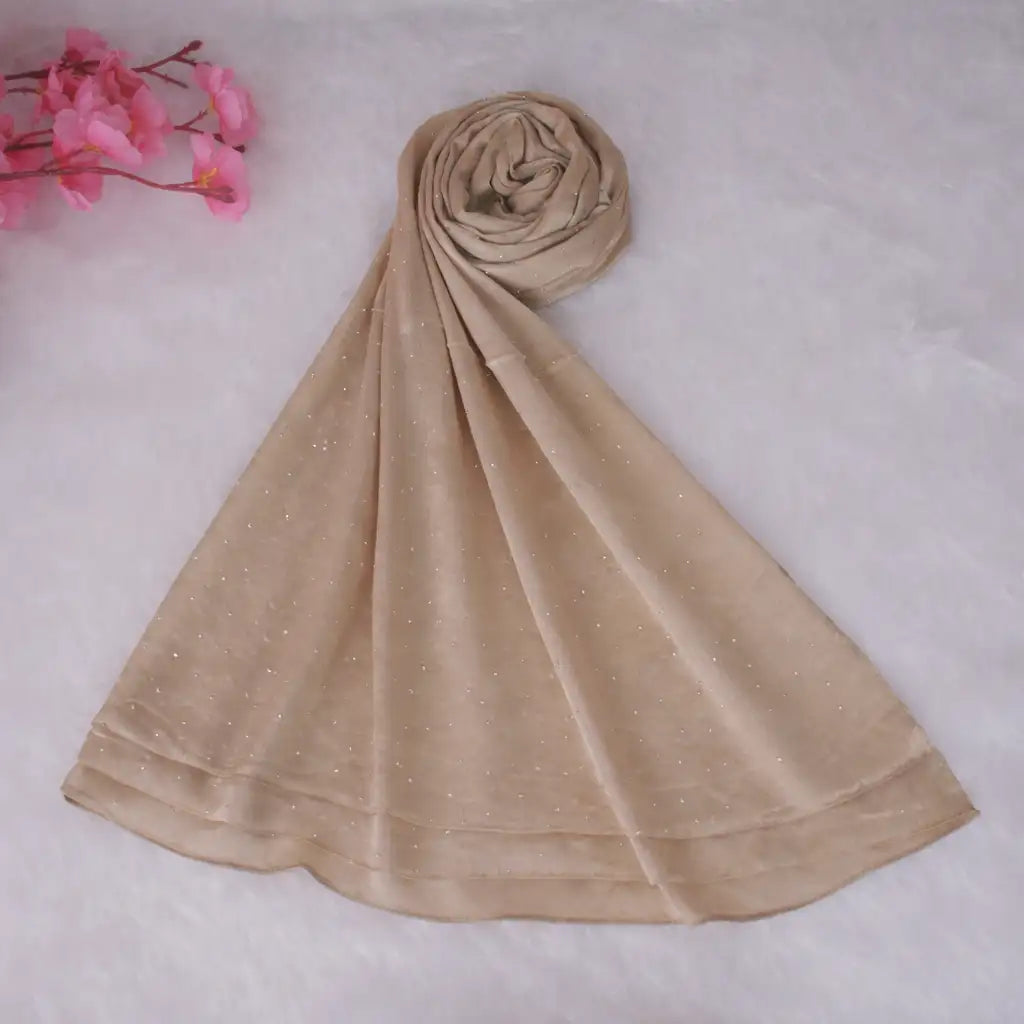 Gold Studded Hijab Secondary image