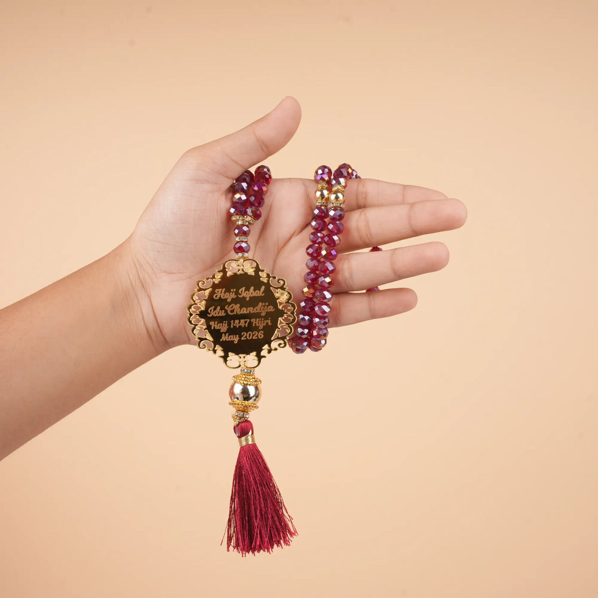 100 Beads Premium Tasbeeh – Customised Hajj Favors