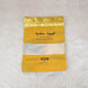 Aqiqah Meat Packet with gold resealable pouch labeled 'Ayesha's Aqiqah' for wedding favors. Customizable and hygienically packed for easy distribution.