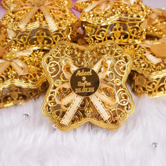 Golden Qubool Box Nikah Favors