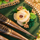 Zareen Mehendi Tray – Floral Mehendi Ceremony Platter