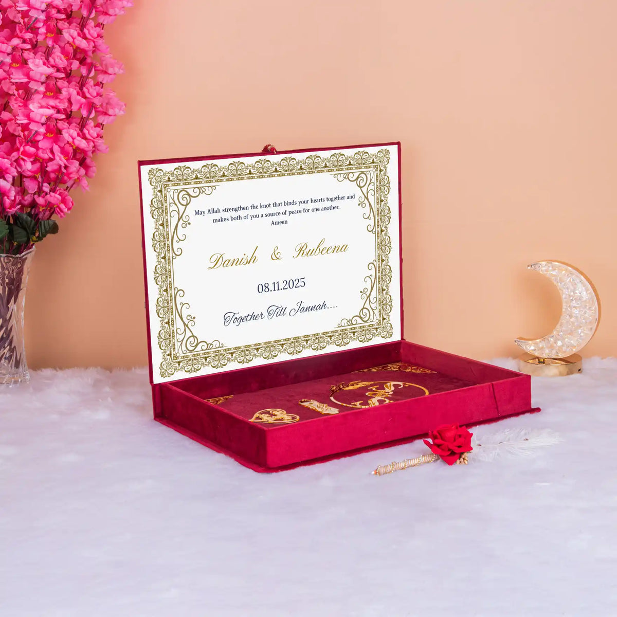 Golden Classic Nikah Nama Hamper