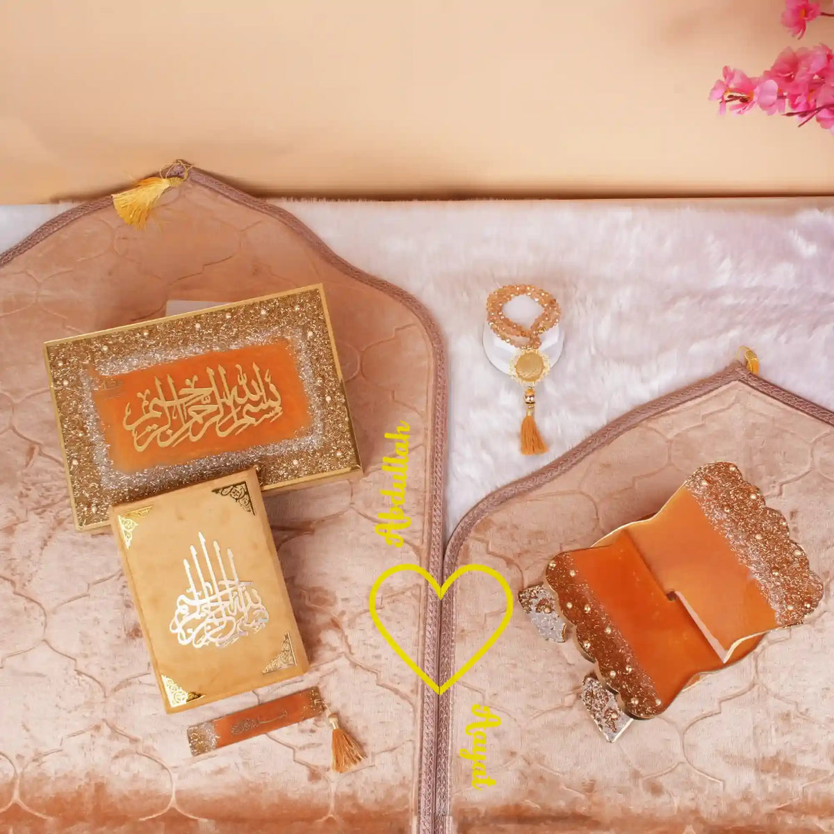 Golden Sequence Couple Ibadah Set