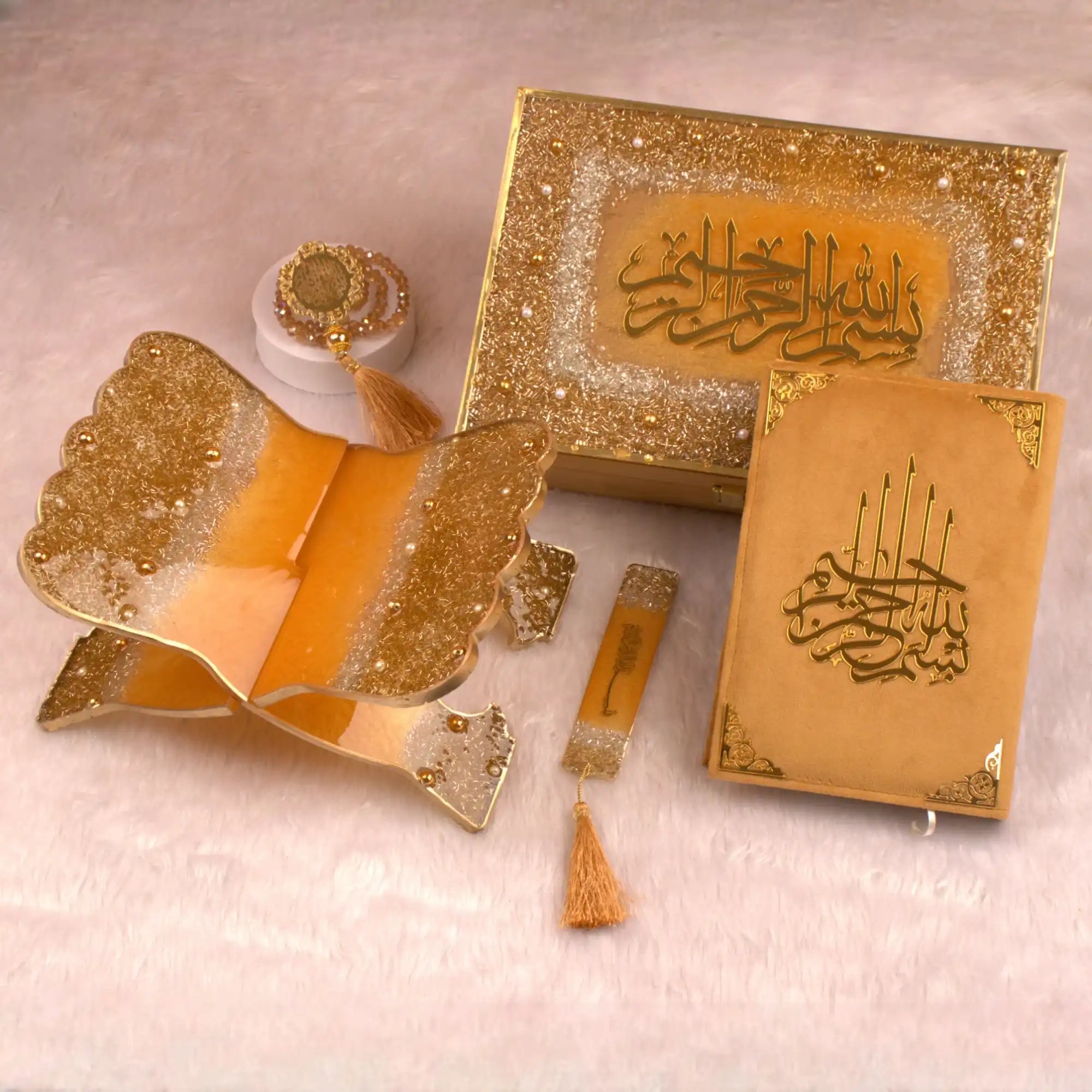 Golden Sequence Wedding Rehal Set Secondary image