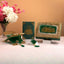 Bridal Hamper Gift Set - Green Sequence Rehal with velvet Quran, tasbeeh, and decorative box, ideal for weddings and religious gifting.