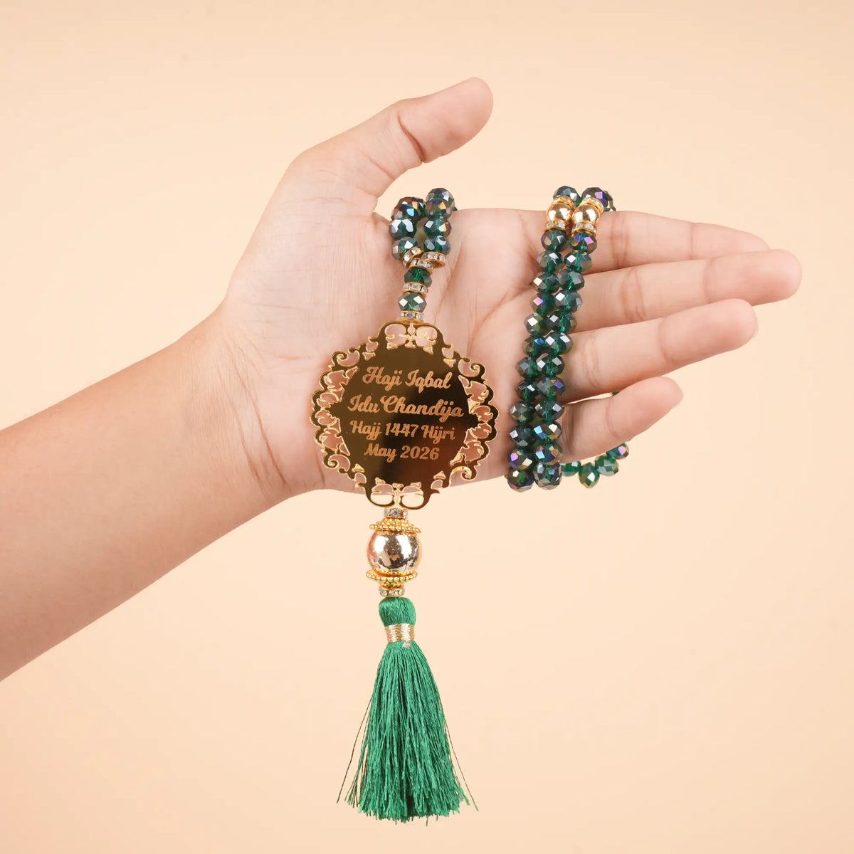 100 Beads Premium Tasbeeh – Customised Hajj Favors