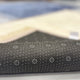Close-up of non-slip backing on premium quality Couple Janamaz Set, ensuring safety and durability for daily prayer use.
