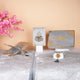 Grey Flakes Couple Ibadah Set