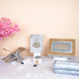 Grey Sequence Sawab-e-Jariya Islamic gift hamper with premium Quran