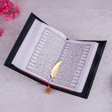Gujarati translation Quran option in Black Flakes Couple Ibadah Set