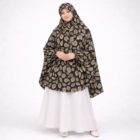 Haya Knee Length Printed Cotton Namaz Makhna