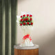 Classic Aura 12 Red Roses Bouquet arranged in packaging, close-up